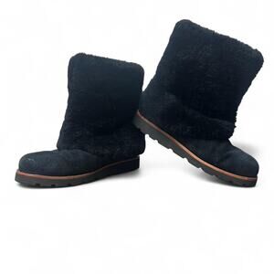 Black ugg boots with